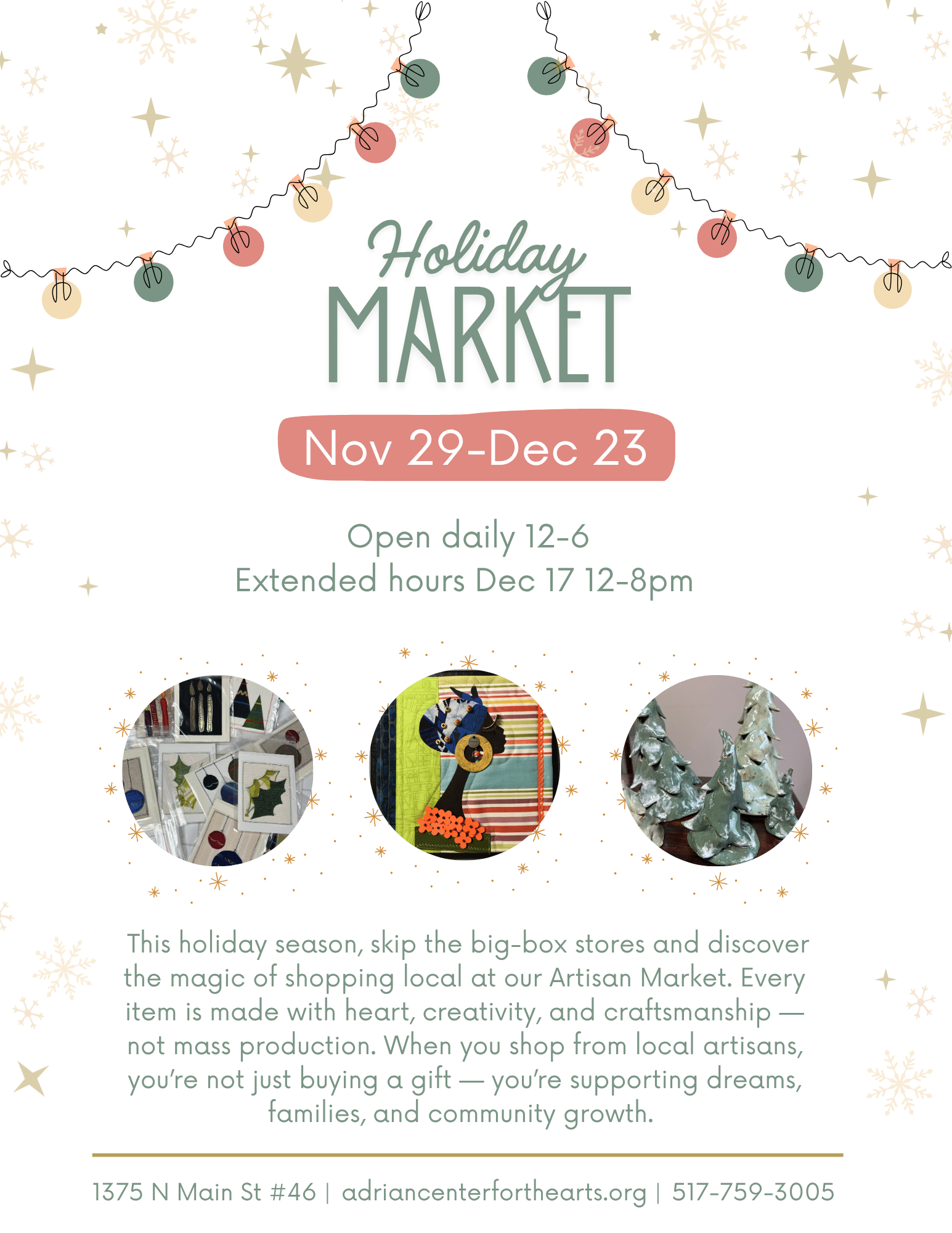 Aca Holiday Market